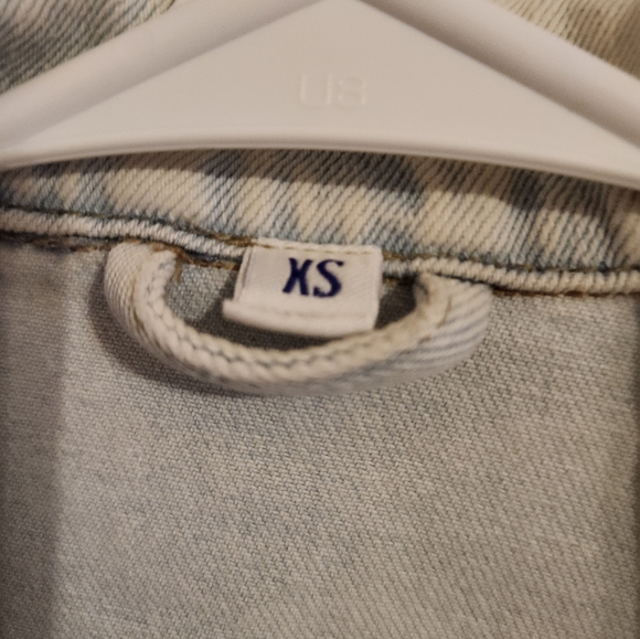 ❤️Light Blue Denim Jacket XS - Picture 2 of 3